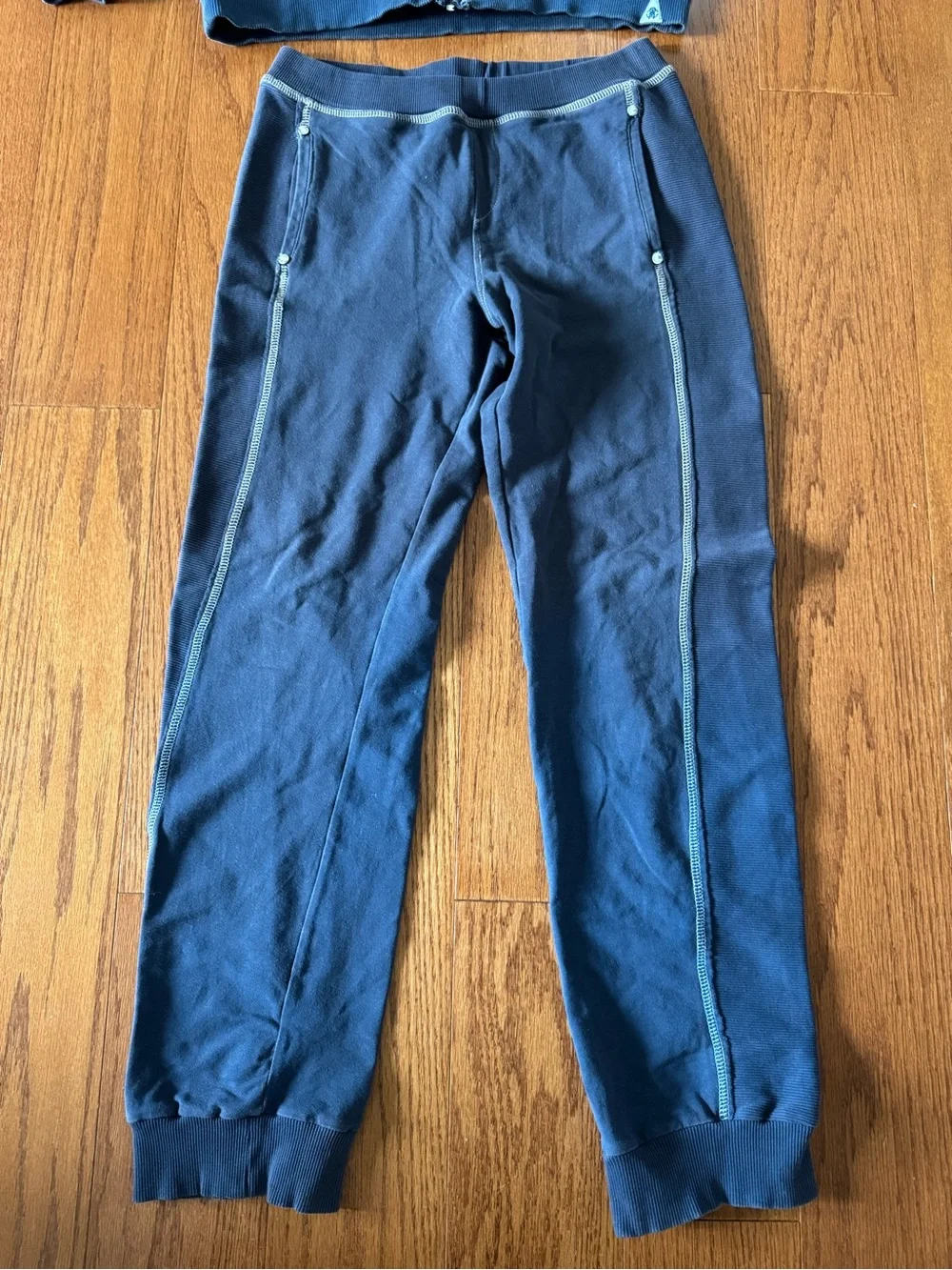 Roberto Cavalli navy blue tracksuit with white piping, size Youth XS Unisex